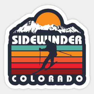 Ski Sidewinder Sticker